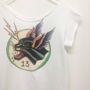 Tattoo Flash Art graphic tee - M